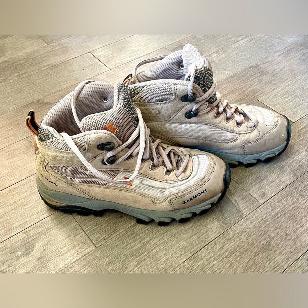 Garmont hiking boots with Vibram soles.